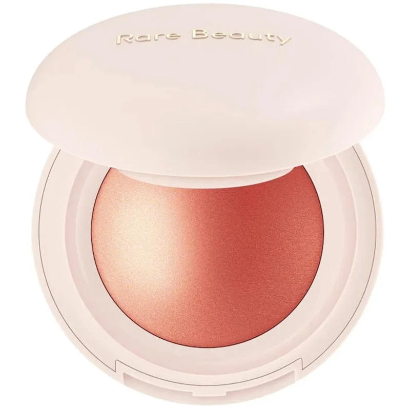 Rare Beauty Mauve Rose Neutral Blush Powder Portable Makeup Liquid Blush Moisturizing Dual-use Waterproof Lip Glaze Plump Smooth