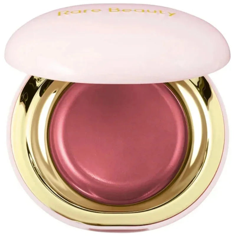 Rare Beauty Mauve Rose Neutral Blush Powder Portable Makeup Liquid Blush Moisturizing Dual-use Waterproof Lip Glaze Plump Smooth