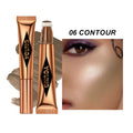 6-colour cushion cotton blush, skin-friendly highlighter that is not irritating, blends naturally without clumping.
