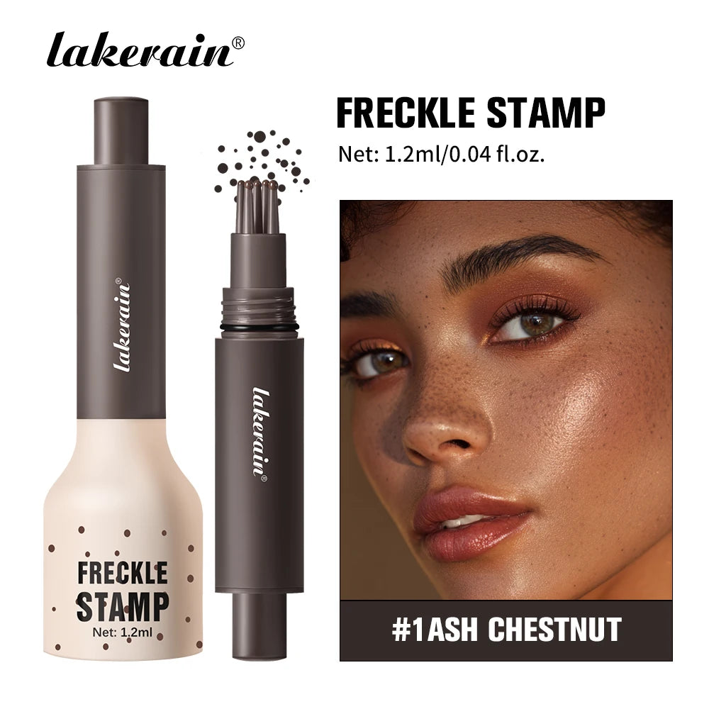 Waterproof Freckle Stamp Pen Liquid Air Cushion Five Point Head Natural Simulation Fake Spot Dot Makeup Tool