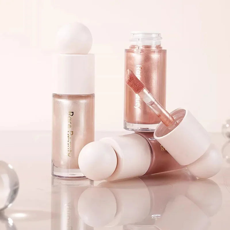 Rare Beauty Powder Highlighter Blush Water Light Shimmer Waterproof Long Last Face Illuminator Brighten Light Liquid Highlighter