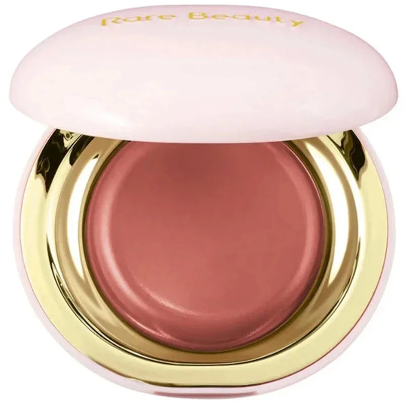Rare Beauty Mauve Rose Neutral Blush Powder Portable Makeup Liquid Blush Moisturizing Dual-use Waterproof Lip Glaze Plump Smooth
