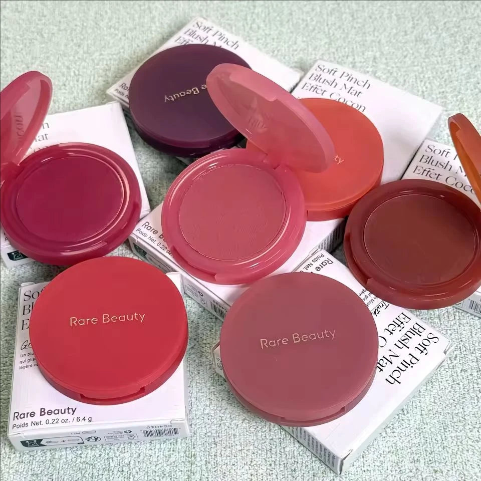 Rare Beauty New Portable Powder Blusher Easy To Apply Makeup Long Lasting Colorfast Fashionable Ladies Powder Blusher Cosmetics