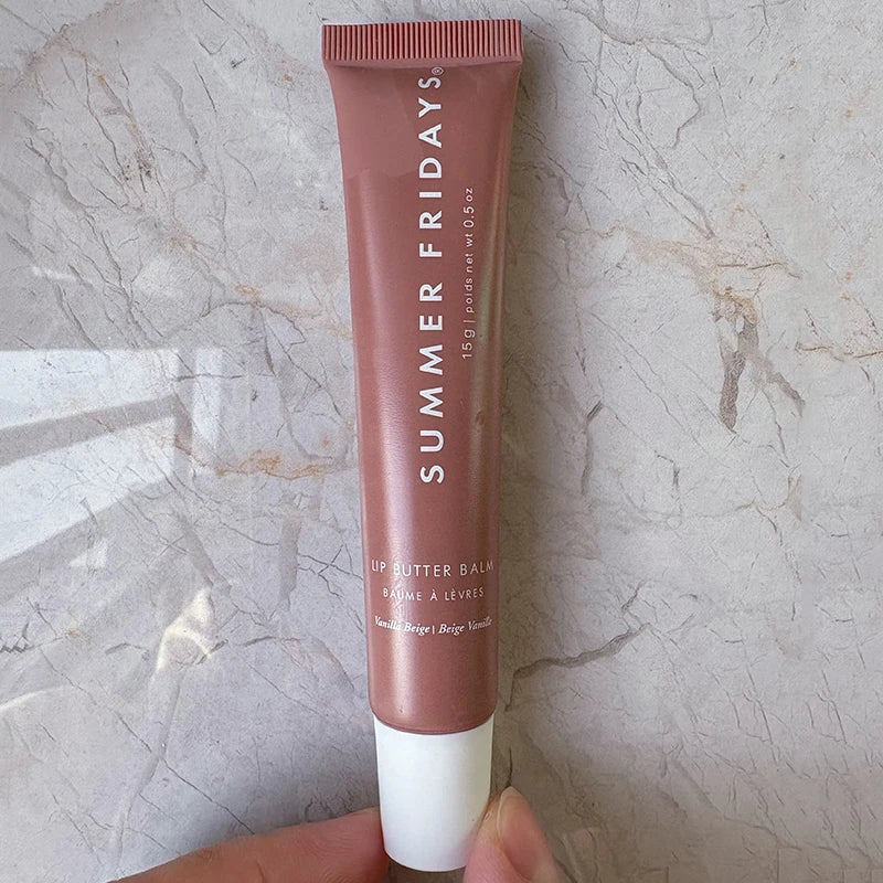 8 Colors Summer Fridays Lip Balm Deep Moisturizing Smoothing Soft Lips Cosmetics Sugar Vanilla Beige Sweet Mint Makeup Lip Care
