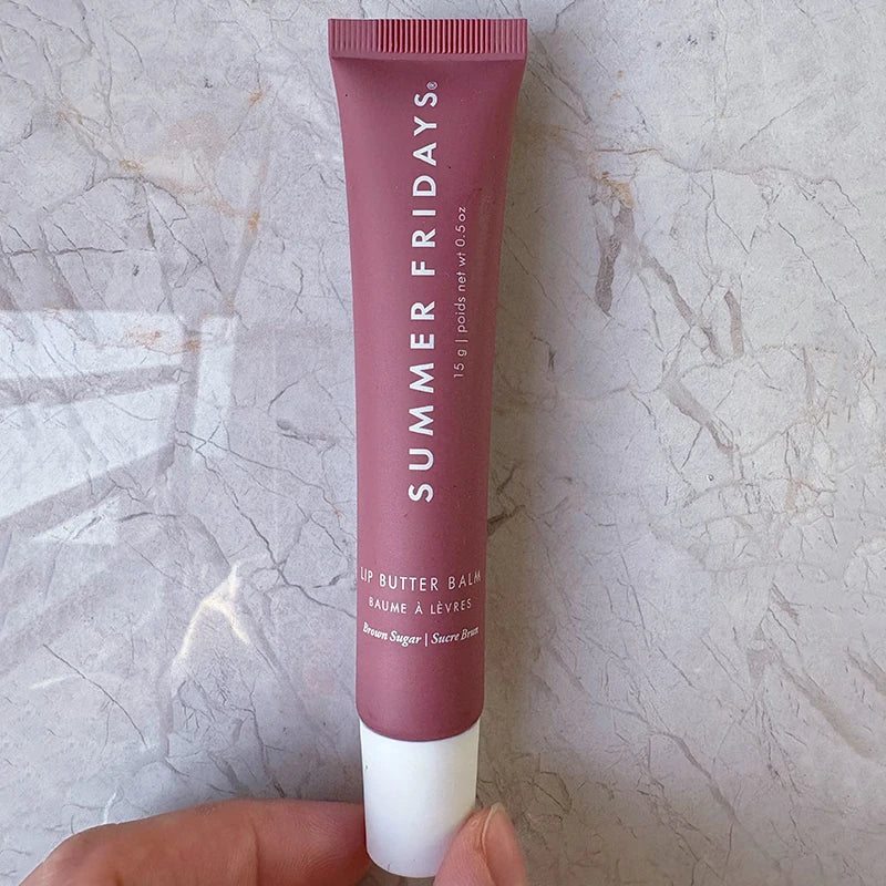 8 Colors Summer Fridays Lip Balm Deep Moisturizing Smoothing Soft Lips Cosmetics Sugar Vanilla Beige Sweet Mint Makeup Lip Care