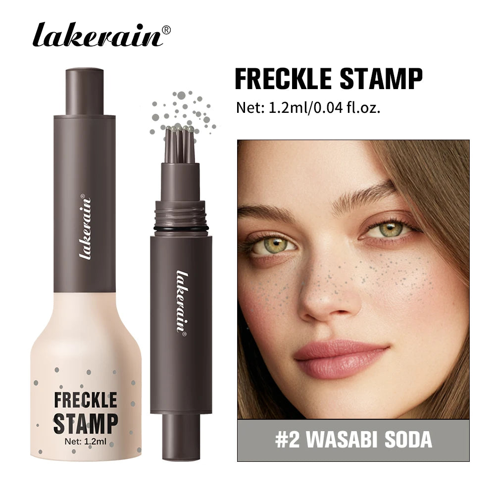 Waterproof Freckle Stamp Pen Liquid Air Cushion Five Point Head Natural Simulation Fake Spot Dot Makeup Tool