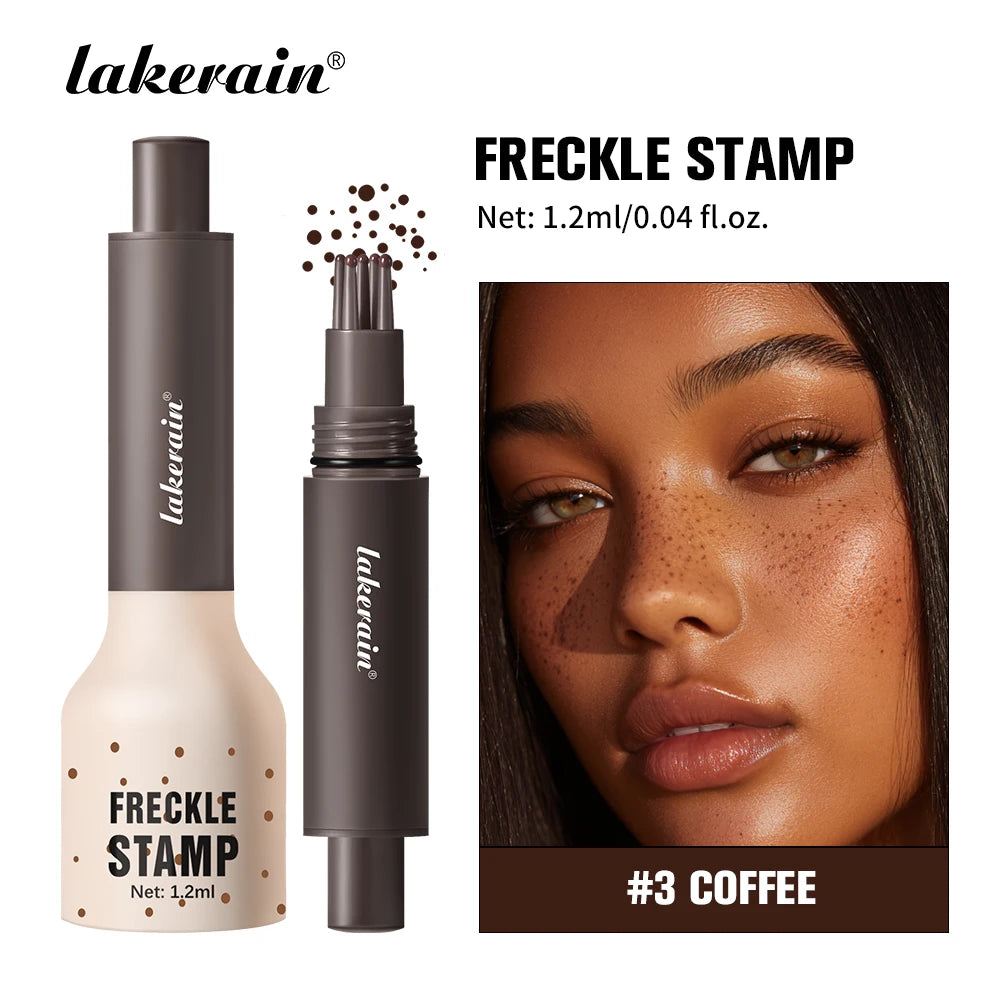 Waterproof Freckle Stamp Pen Liquid Air Cushion Five Point Head Natural Simulation Fake Spot Dot Makeup Tool