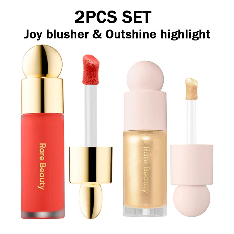 Rare Beauty Powder Highlighter Blush Water Light Shimmer Waterproof Long Last Face Illuminator Brighten Light Liquid Highlighter
